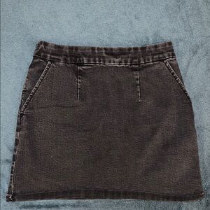 Forever 21 Charcoal Mini Skirt